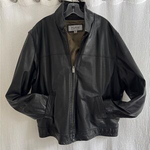Wilsons Leather Black Jacket
